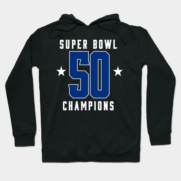 Super bowl 50 Champions Hoodie by ezx